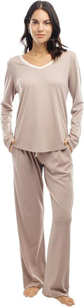 Women's Pajama Set - Long Sleeve - 2 Piece
