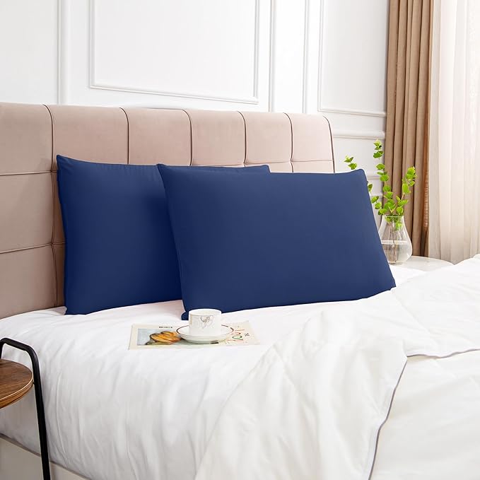 100% Cotton Pillowcase Set - Queen - 20 x 30 in - 2 Piece