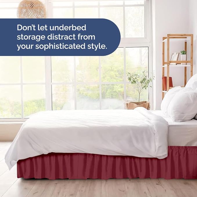 Bed Skirt - Full - 12 in Drop