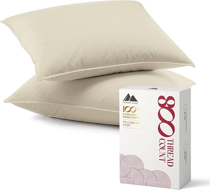 Linen Cooling Pillowcase Set - King - 2 Piece