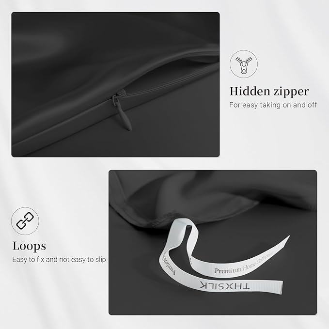 Mulberry Silk Cooling Duvet Cover - King