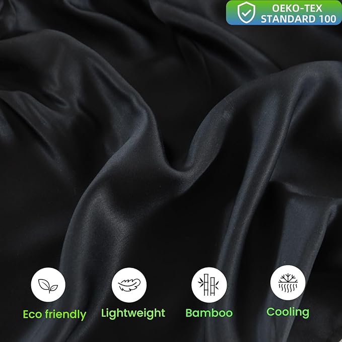 Bamboo Bed Skirt - King - 14 in Drop