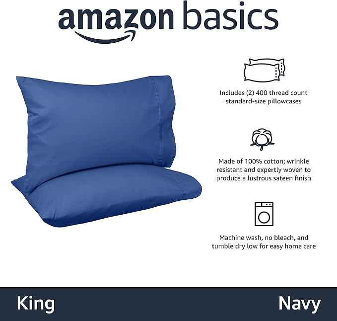 Pillowcase Set - King - 2 Piece