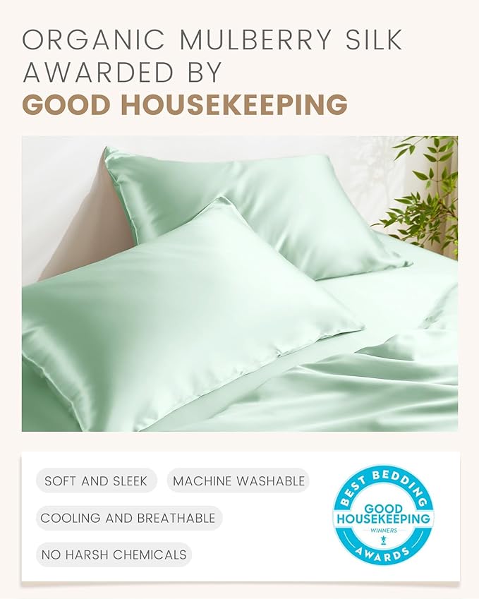 Mulberry Silk Pillowcase - California King