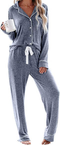 Women's Pajama Set - Long Sleeve - 2 Piece