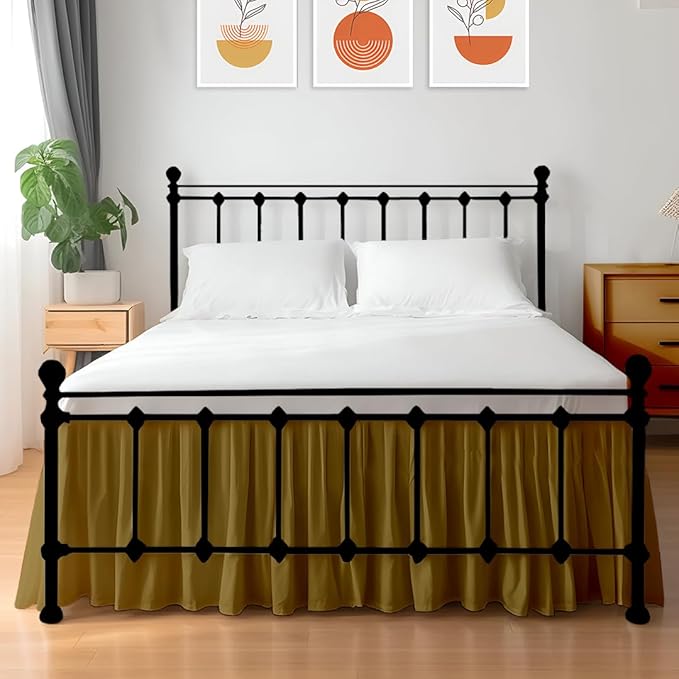 Linen Bed Skirt - King