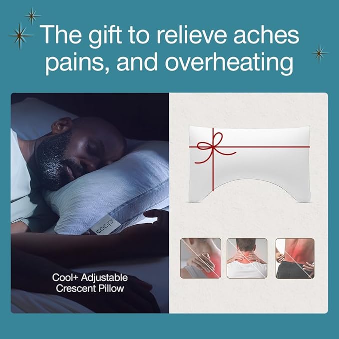 Memory Foam Cooling Bed Pillow - Queen