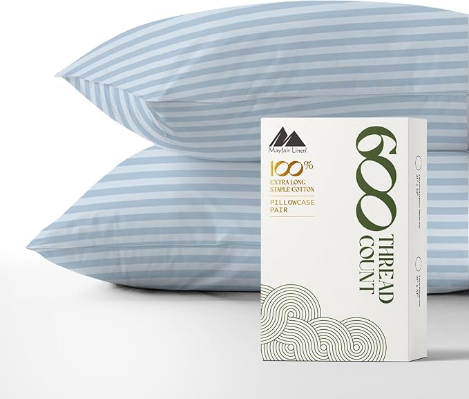 Linen Pillowcase Set - Queen - 2 Piece