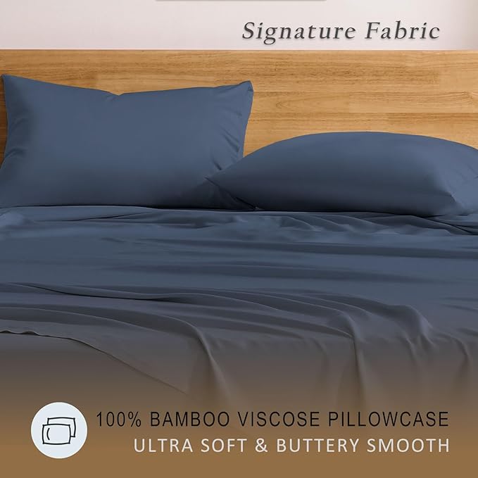 Bamboo Cooling Pillowcase Set - Standard - 2 Piece