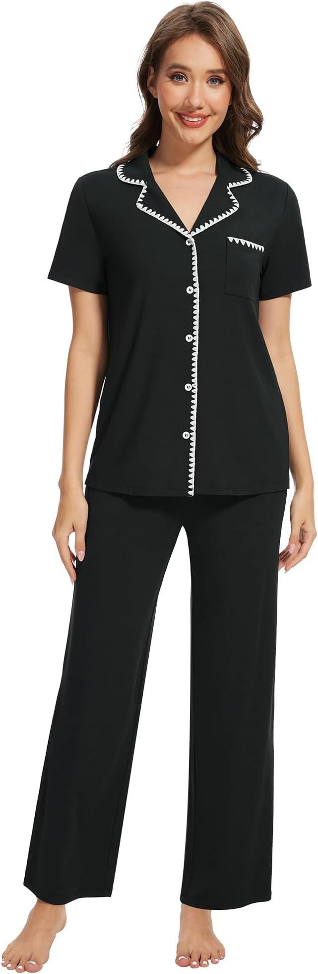 Women's Bamboo Pajama Set - 2 Piece