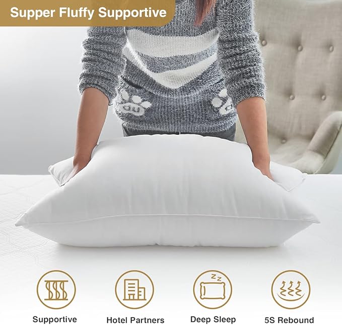 Down Alternative Cooling Bed Pillow - Standard