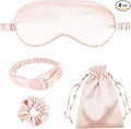 Satin Sleep Mask - 4 Piece