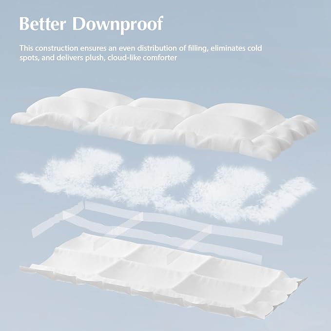 100% Cotton Duvets Down Comforter - Twin