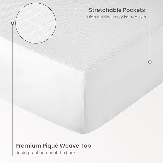Waterproof Mattress Protector - 20 in Deep Pocket