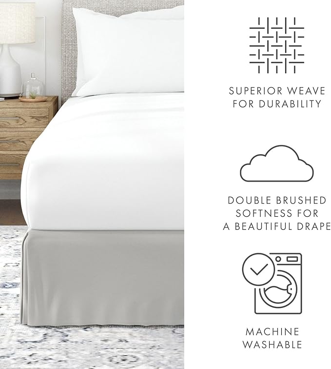 Linen Bed Skirt - Full
