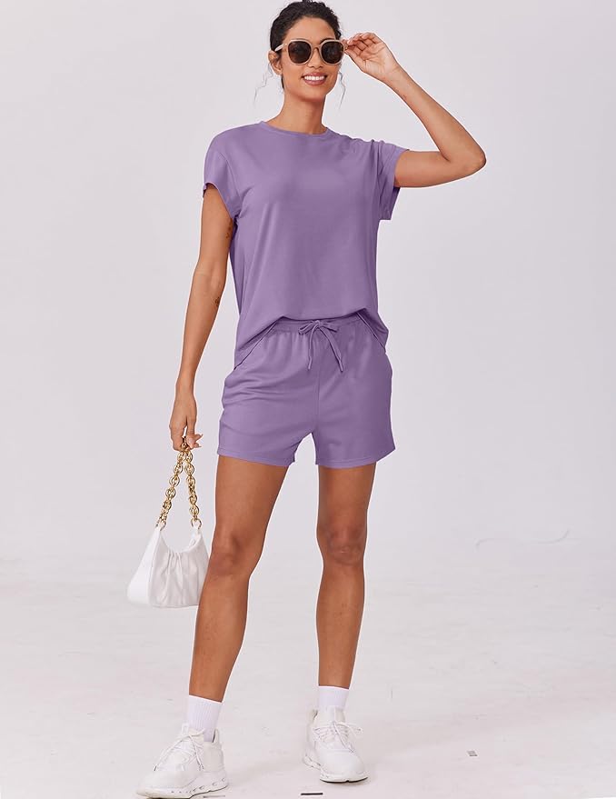 Women's Loungewear Set - Shorts - 2 Piece