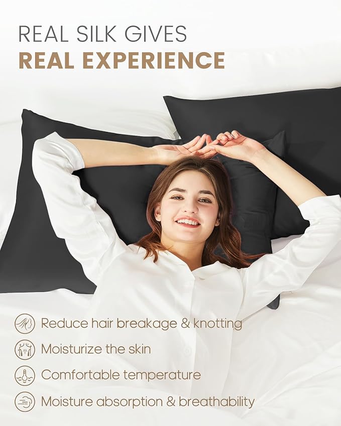 Mulberry Silk Pillowcase - Standard