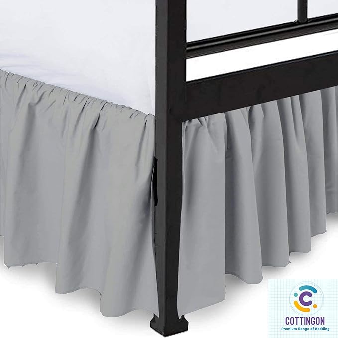 Microfiber Bed Skirt - Full - 15 in Drop