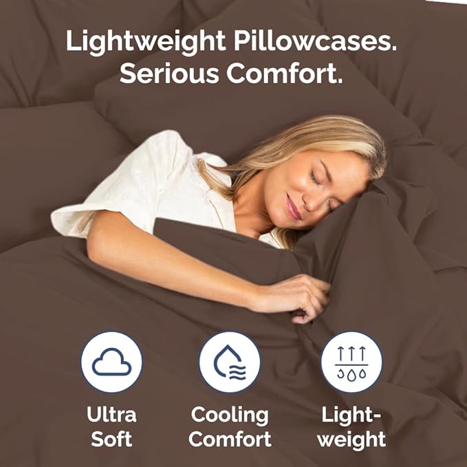 Pillowcase Set - Queen - 2 Pack - 2 Piece