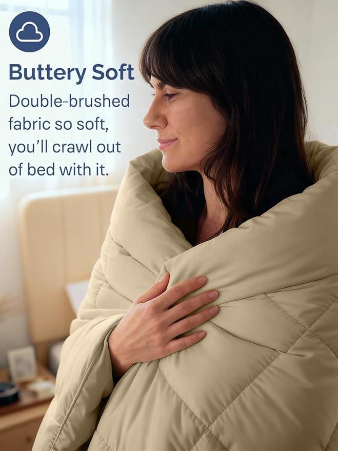 Microfiber Cooling Duvets Down Comforter - Twin