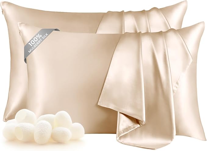 Mulberry Silk Pillowcase Set - Standard - 2 Piece