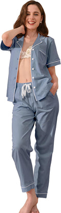 Women's 100% Cotton Pajama Set - 2 Piece