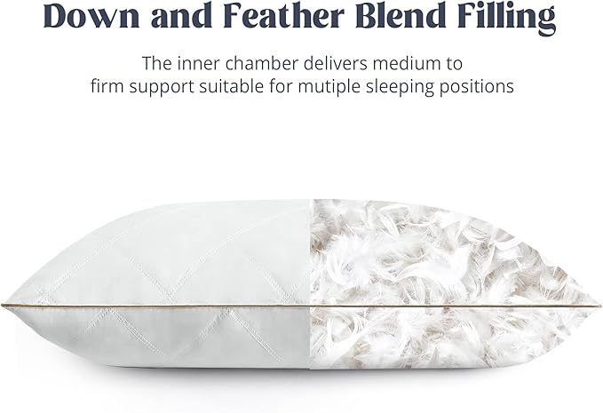 100% Cotton Bed Pillow - Queen