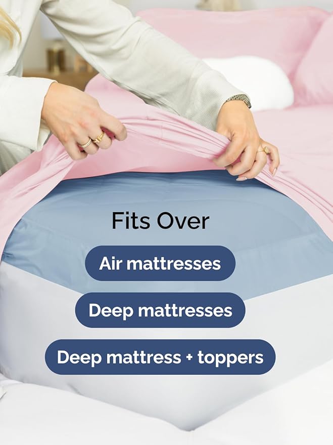 Cooling Bed Sheet Set - King - 6 Piece