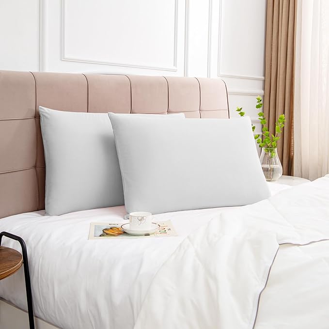 100% Cotton Pillowcase Set - King - 20 x 36 in - 2 Piece