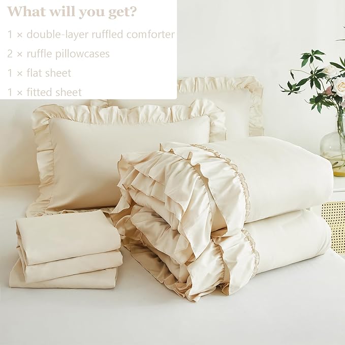 Comforter Set - Twin - 5 Piece