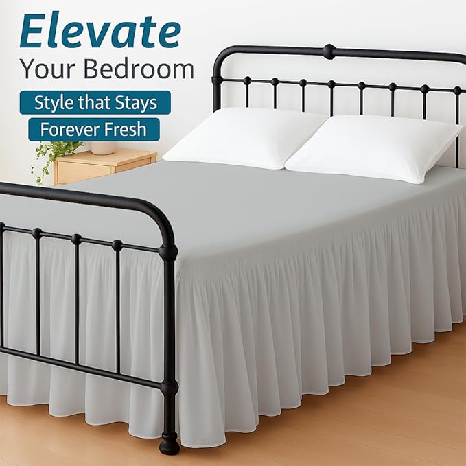 Linen Bed Skirt - Queen