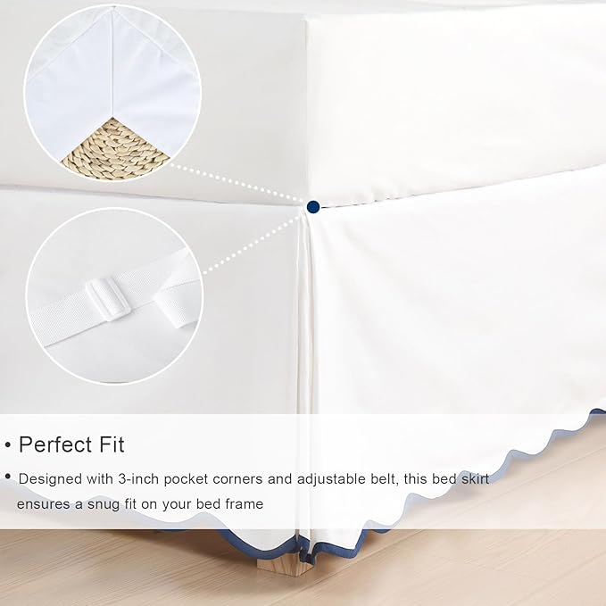 Bed Skirt - King - 18 in Drop
