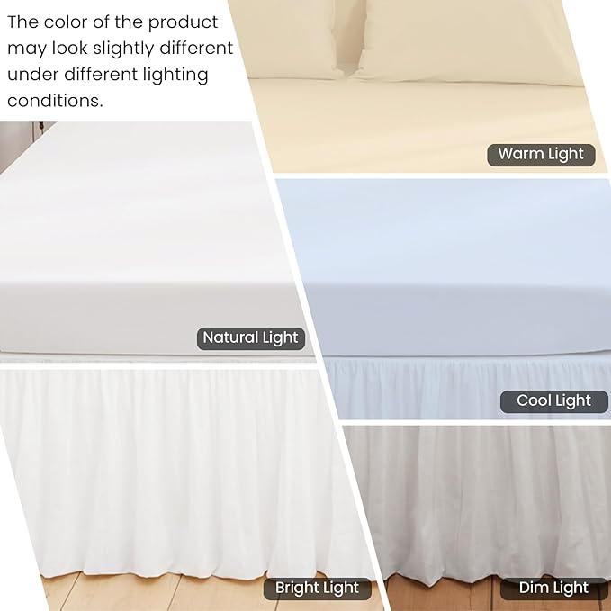 Linen Bed Skirt - King