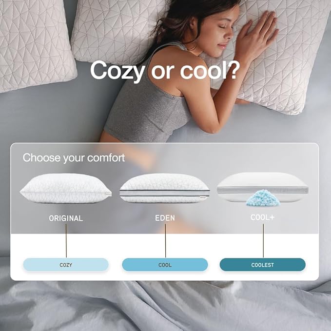 Memory Foam Bed Pillow - Queen