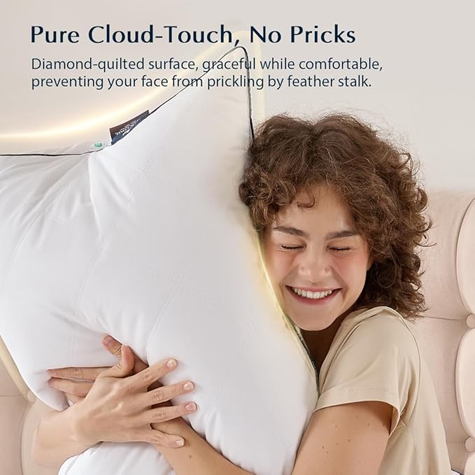 Bed Pillow - Standard - 2 Pack