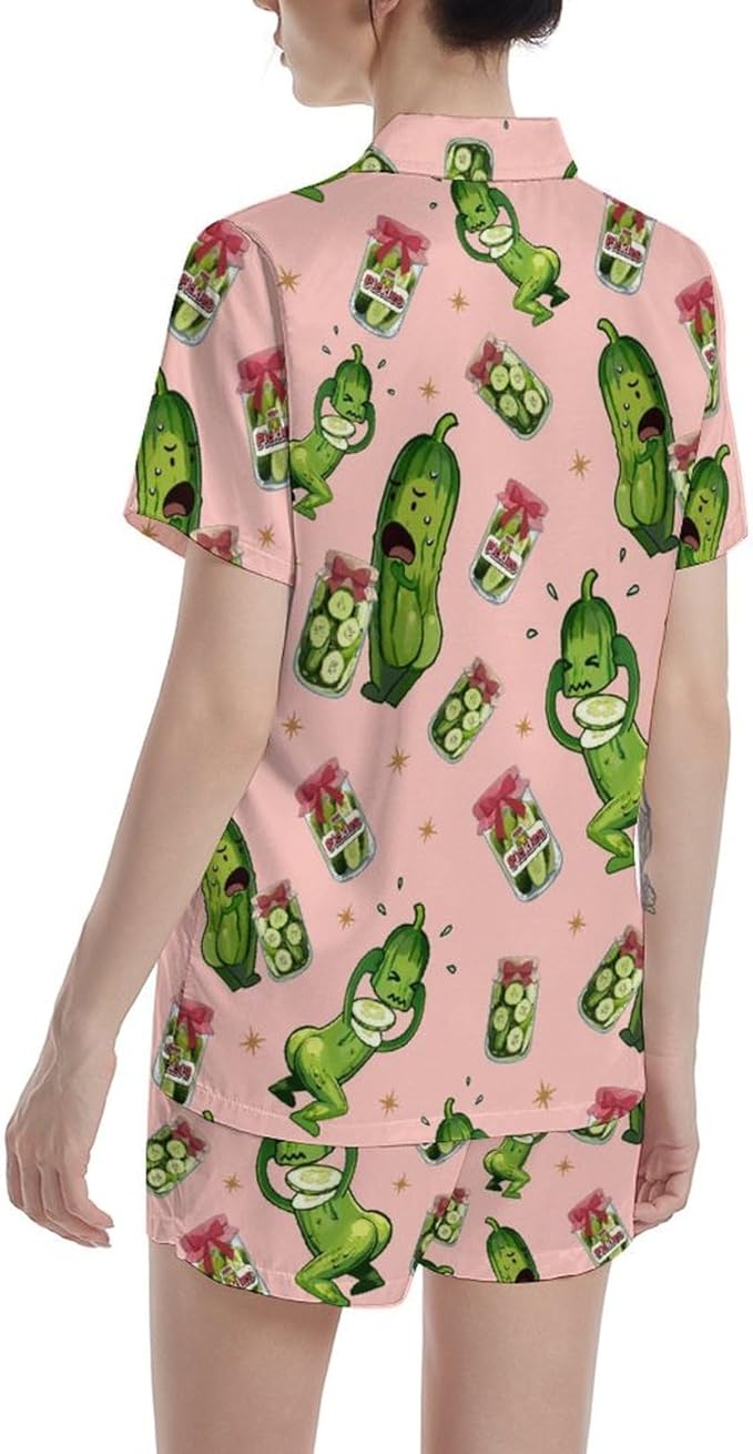 Women's Pajama Set - Short Sleeve - 2 Piece