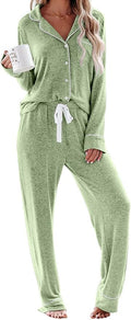 Women's Pajama Set - Long Sleeve - 2 Piece