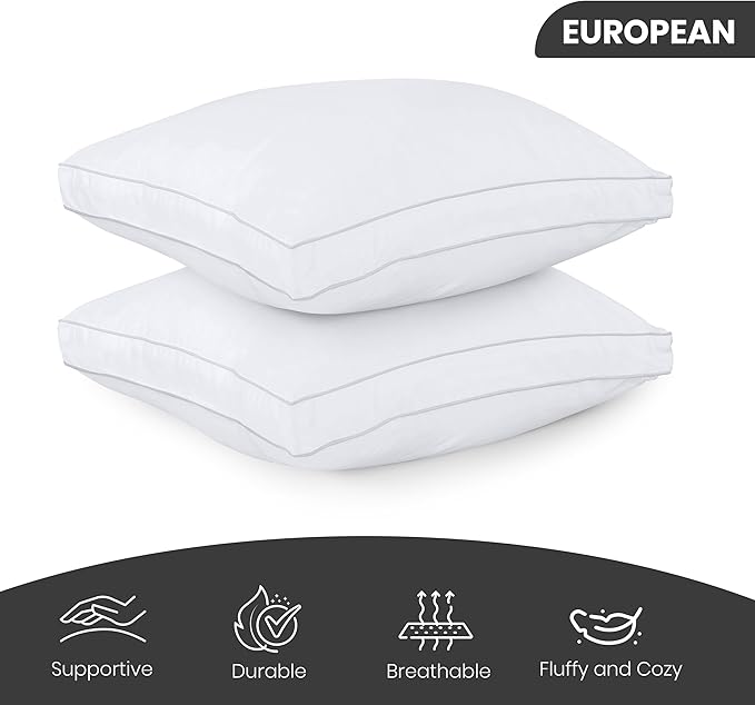 Down Alternative Cooling Bed Pillow - 2 Piece