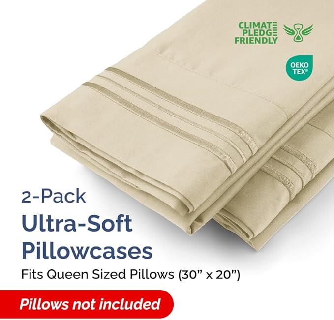 Pillowcase Set - Queen - 2 Piece