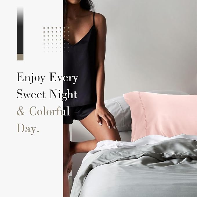 Cooling Pillowcase Set - Queen - 20 x 30 in - 2 Pack - 2 Piece