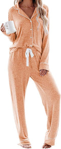 Women's Pajama Set - Long Sleeve - 2 Piece