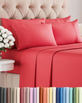 Cooling Bed Sheet Set - Queen - 6 Piece