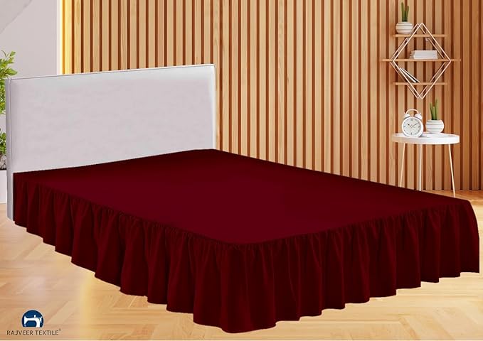 Microfiber Bed Skirt - King - 18 in Drop