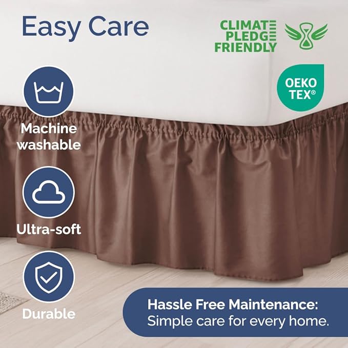 Bed Skirt - Full - 12 in Drop
