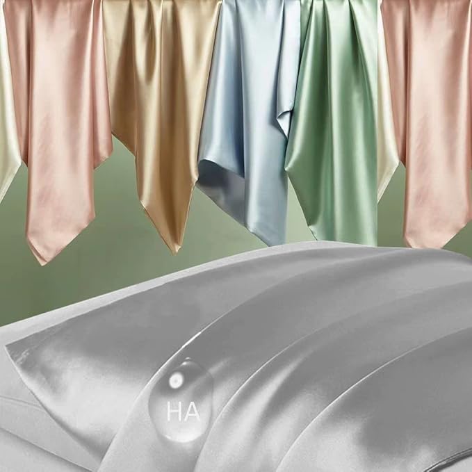 Mulberry Silk Pillowcase Set - Standard - 2 Pack - 2 Piece