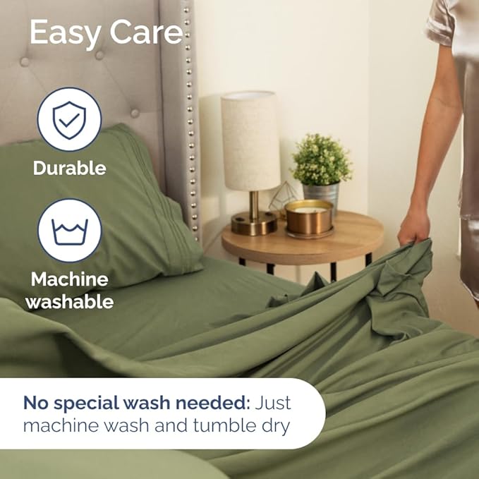 Cooling Bed Sheet Set - King - 4 Piece