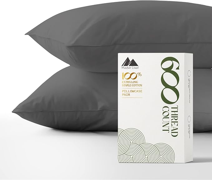 Linen Cooling Pillowcase Set - King - 2 Piece