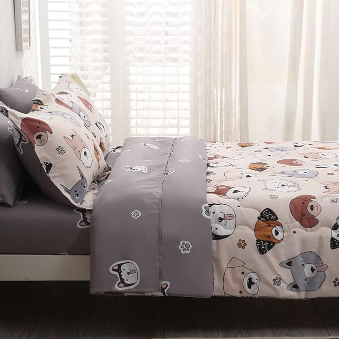 Microfiber Comforter Set - Queen - 7 Piece