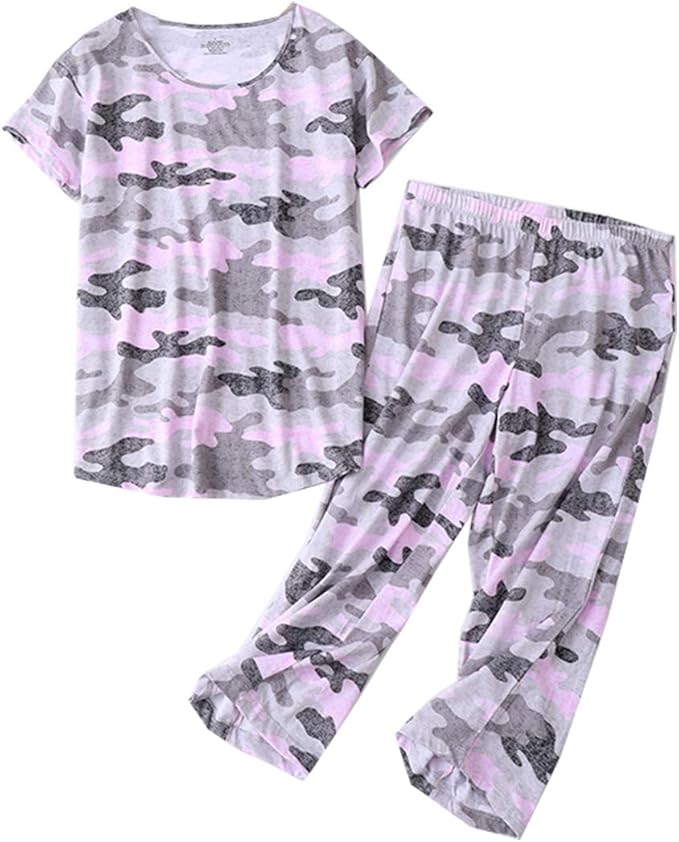 Women's Capri Pajama Set - 2 Piece
