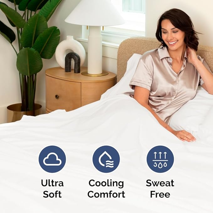 Cooling Bed Sheet Set - Full - 4 Piece